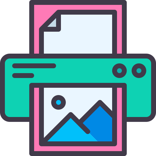 drucker Generic Outline Color icon