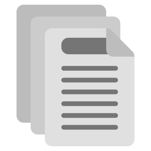 documento Generic Flat icono