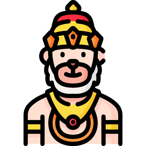 Hanuman Special Lineal color icon