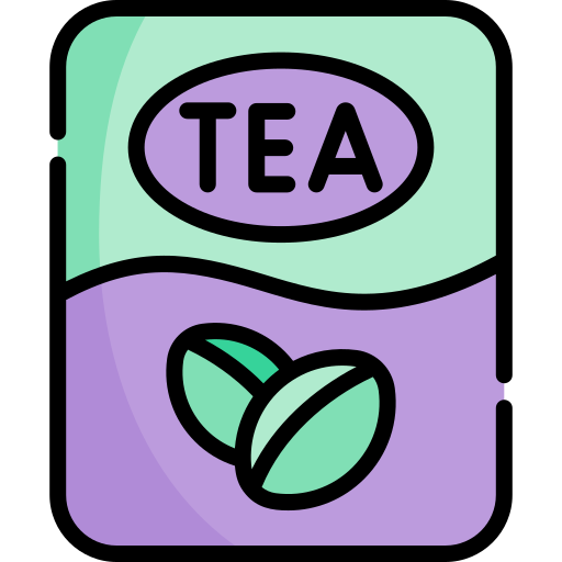 Чай Kawaii Lineal color иконка