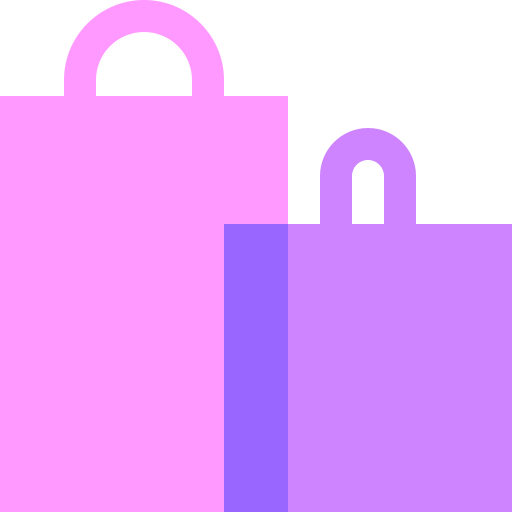 einkaufstasche Basic Sheer Flat icon