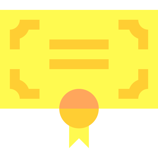 zertifikat Basic Sheer Flat icon