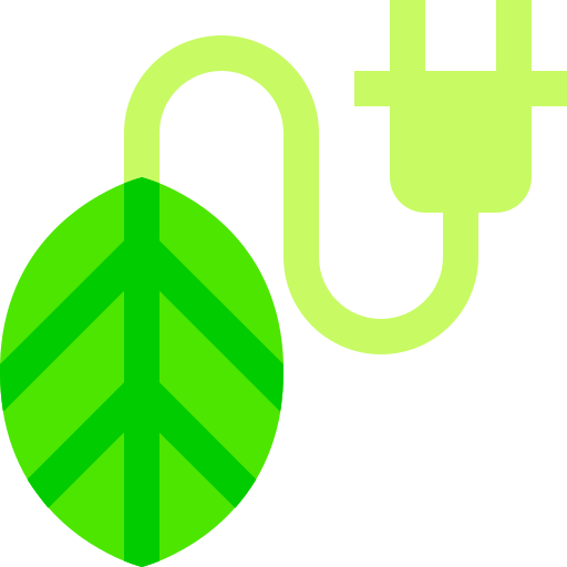 energía ecológica Basic Sheer Flat icono