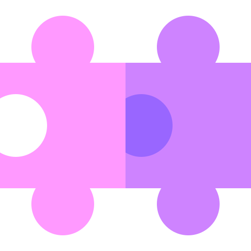 puzzle Basic Sheer Flat icon