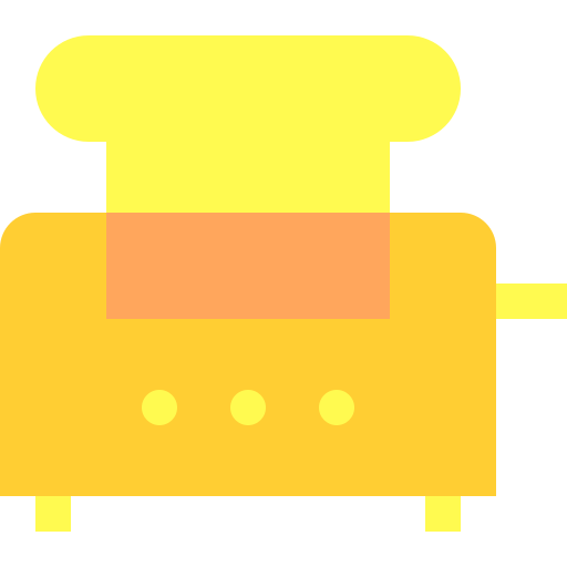 トースター Basic Sheer Flat icon