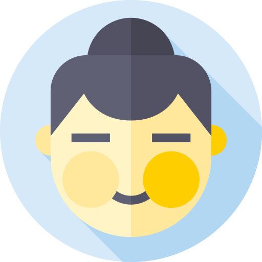 sumo Flat Circular Flat icon