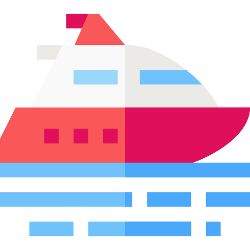 yacht Basic Straight Flat icon