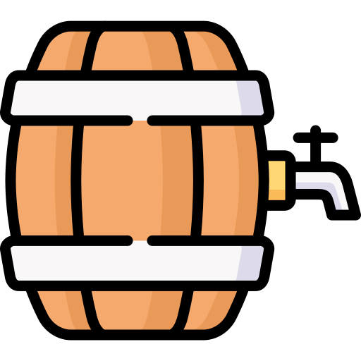 barril de vino Special Lineal color icono