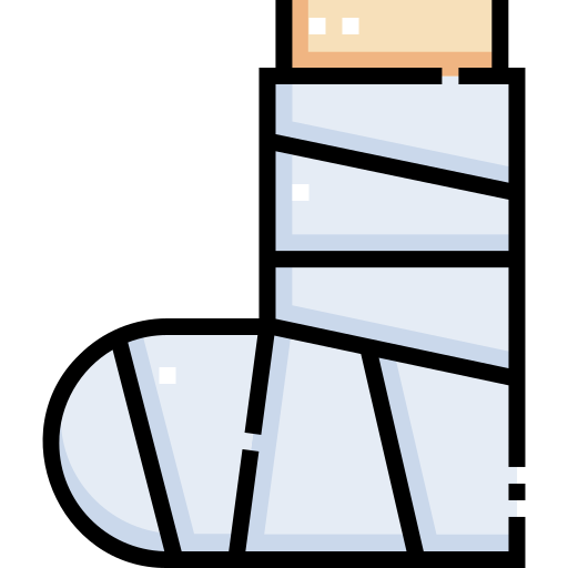包帯 Detailed Straight Lineal color icon