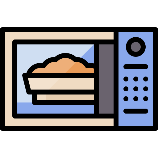 Microwave Generic Outline Color icon