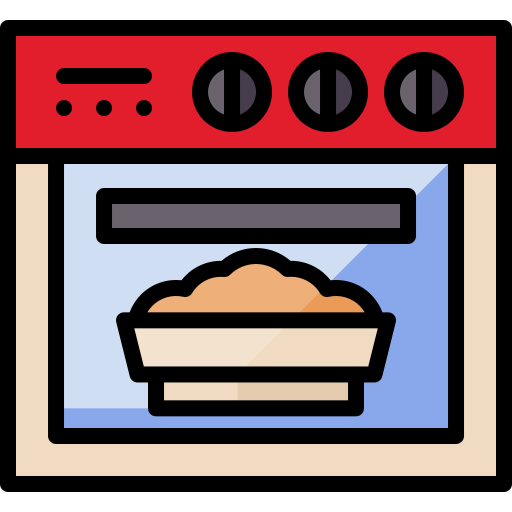 Microwave oven Generic Outline Color icon