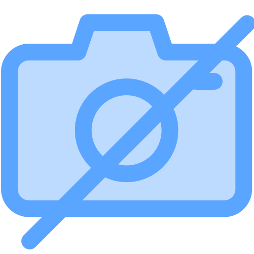 カメラ Generic Blue icon