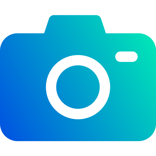 fotocamera Generic Flat Gradient icoon
