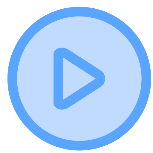 botón de play Generic Blue icono