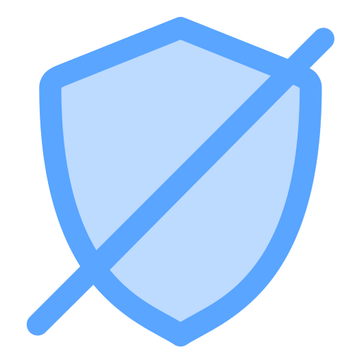 Unprotected Generic Blue icon