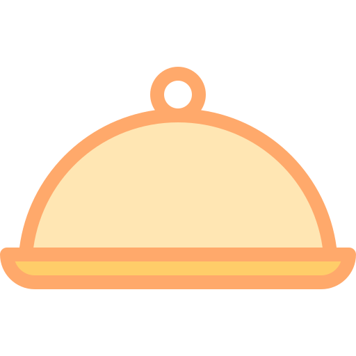 Блюдо Detailed color Lineal color иконка