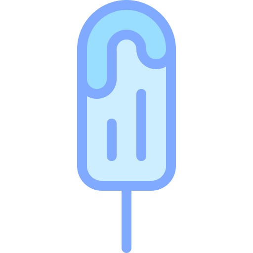 paleta de hielo Detailed color Lineal color icono