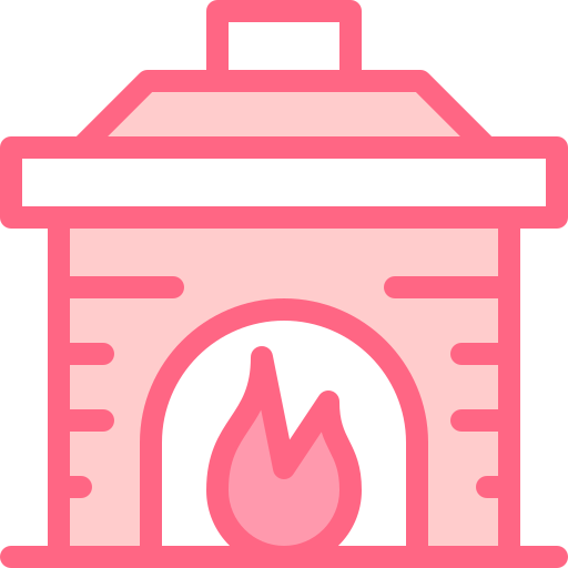 炉 Detailed color Lineal color icon