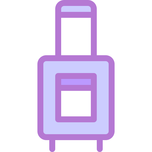 bagaż Detailed color Lineal color ikona