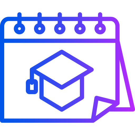 l'obtention du diplôme Generic Gradient Icône