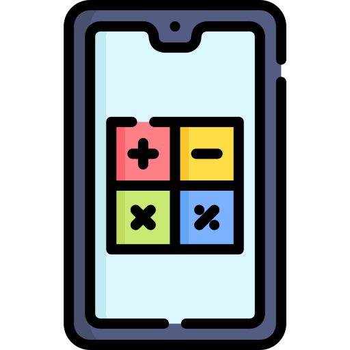taschenrechner Special Lineal color icon