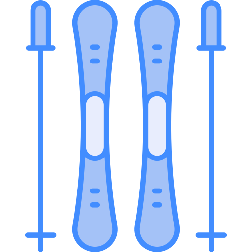 Горнолыжный спорт Generic Blue иконка