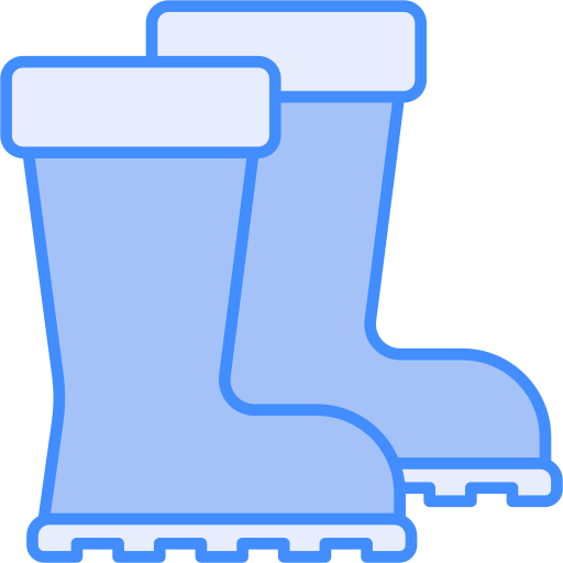 botte de neige Generic Blue Icône