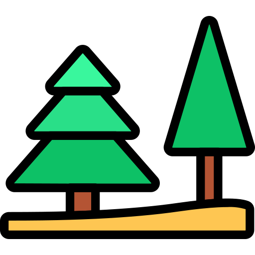 alberi Generic Outline Color icona