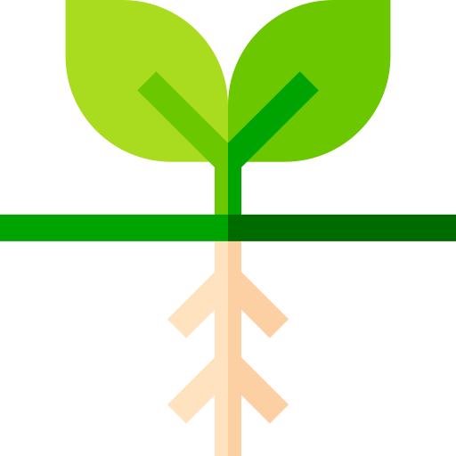 Растение Basic Straight Flat иконка