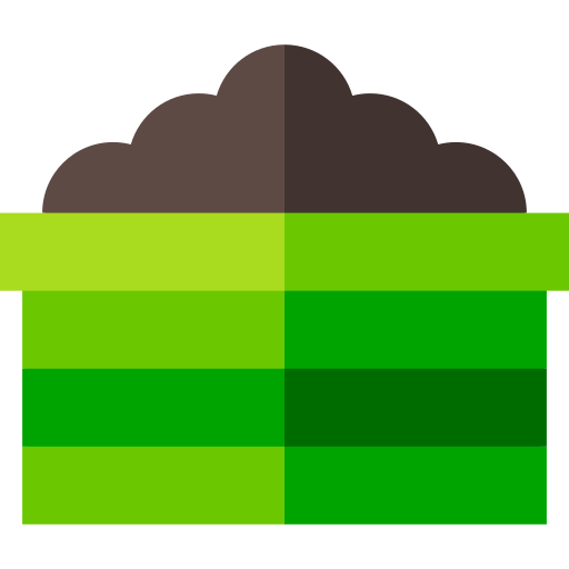 compost Basic Straight Flat icoon