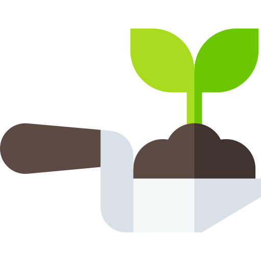 plantando Basic Straight Flat icono