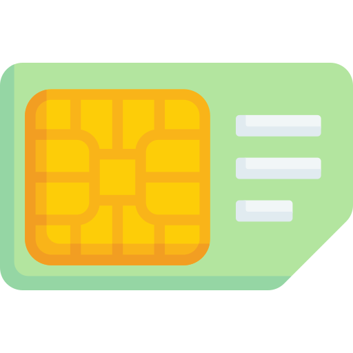 Sim card Special Flat icon