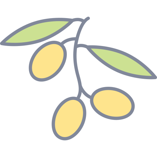fruta de limón Generic Outline Color icono