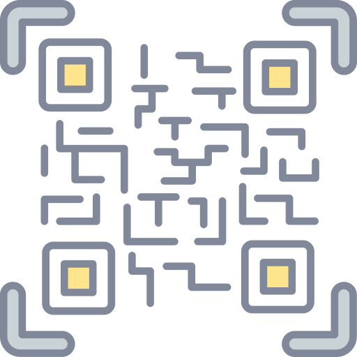 código qr Generic Outline Color Ícone