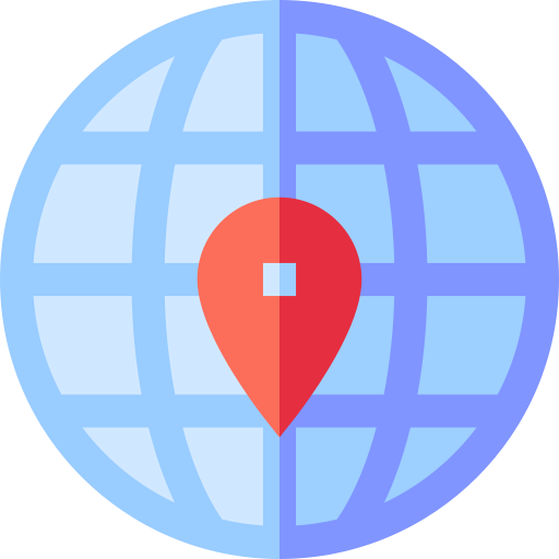 geolokalisierung Basic Straight Flat icon