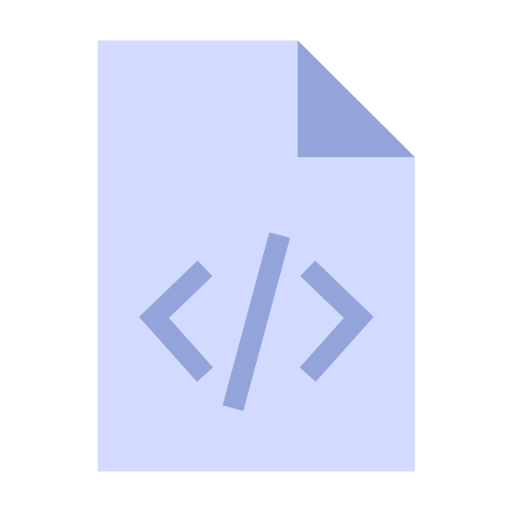 Html file Generic Flat icon