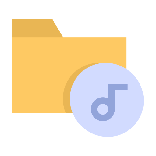 音楽フォルダー Generic Flat icon