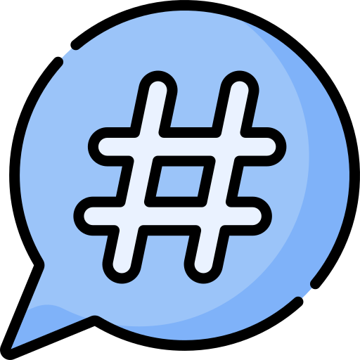 hashtag Special Lineal color icon