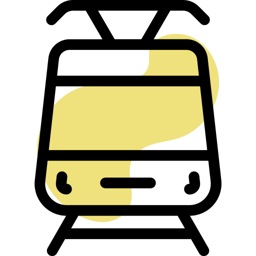 Tram Generic Rounded Shapes icon