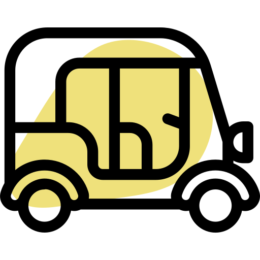 Auto ricksaw Generic Rounded Shapes icon