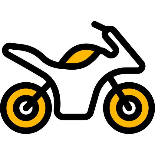 Мотоцикл Generic Fill & Lineal иконка