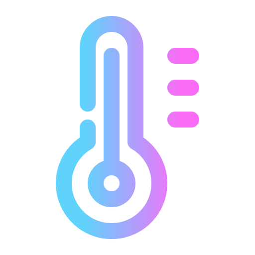 termómetro Generic Gradient icono