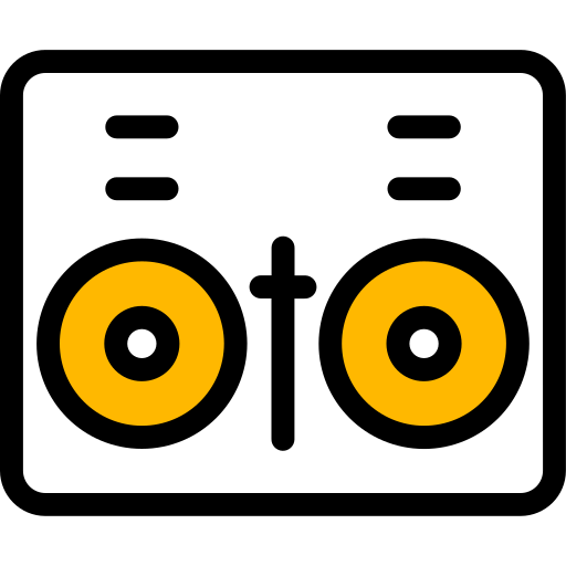 dj-mixer Generic Fill & Lineal icoon
