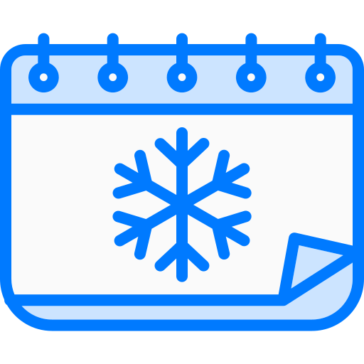 invierno Generic Blue icono
