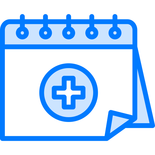 Medical checkup Generic Blue icon