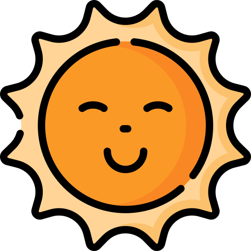 햇빛 Special Lineal color icon