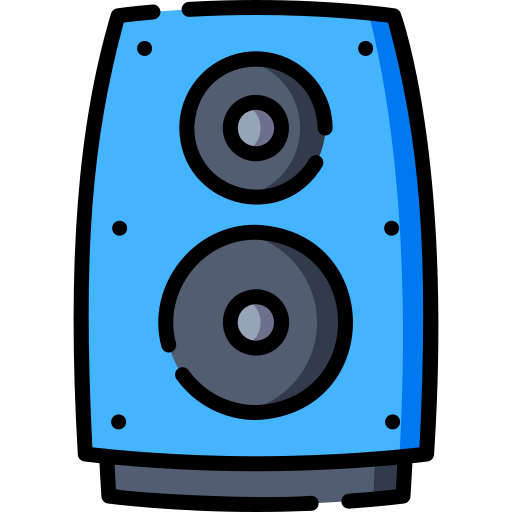 Subwoofer Special Lineal color icon