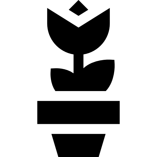 Plant Basic Straight Filled icon