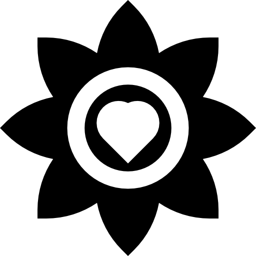 꽃 Basic Straight Filled icon