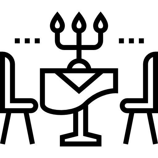 의자 Detailed Straight Lineal icon
